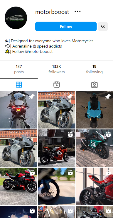 MOTORCYCLES 133K
